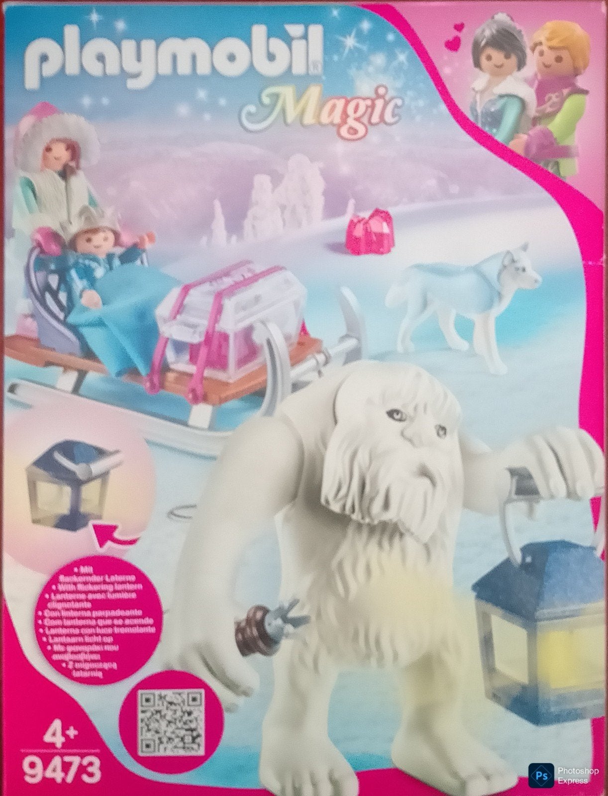 Magic Yeti Met Slee 9473, Ophalen of Verzenden, Zo goed als nieuw, Complete set