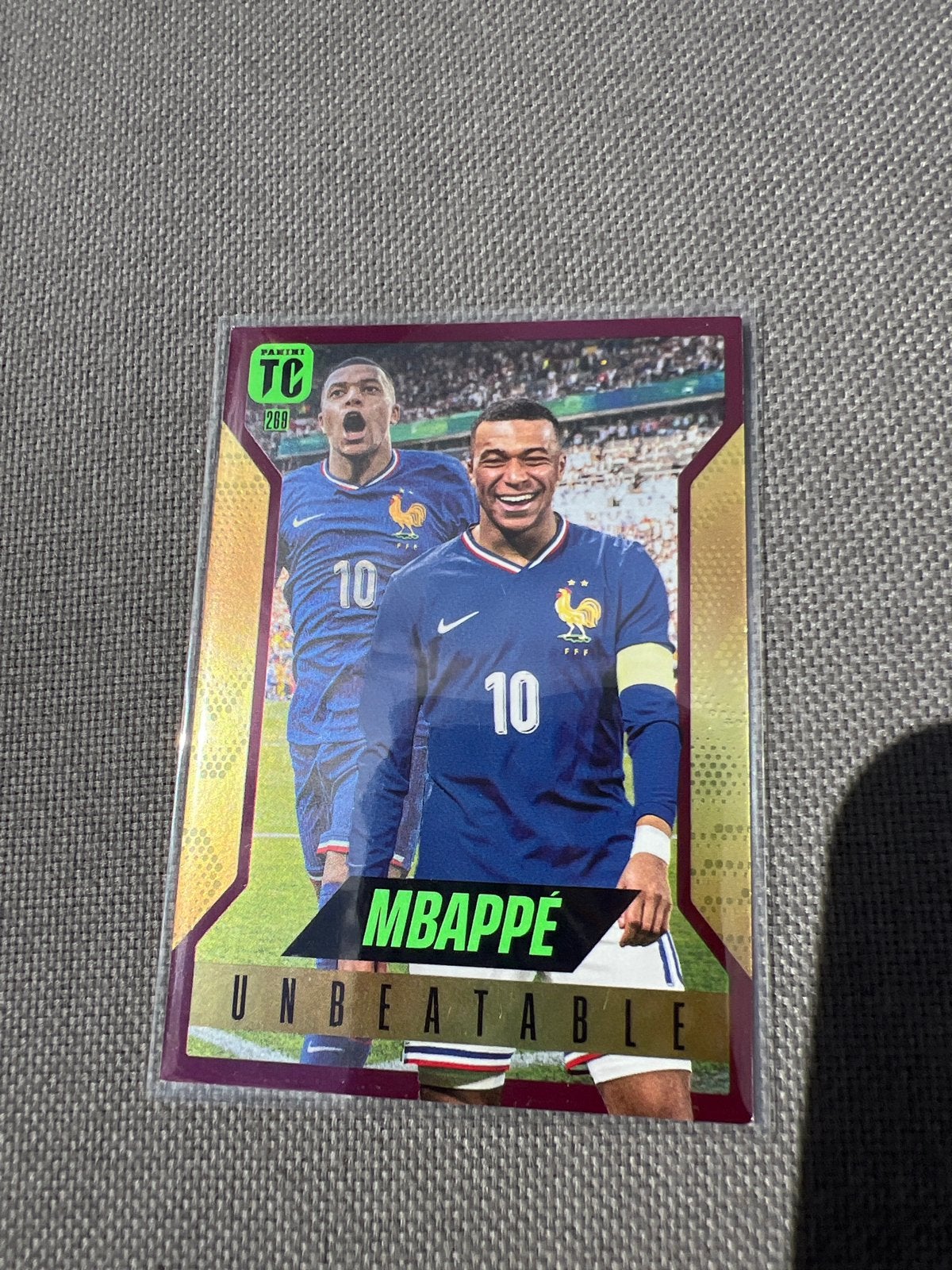 Kylian Mbappé Panini Top Class 2024 Voetbal Spelerskaart, Ophalen of Verzenden, Zo goed als nieuw, Buitenlandse clubs, Spelerskaart