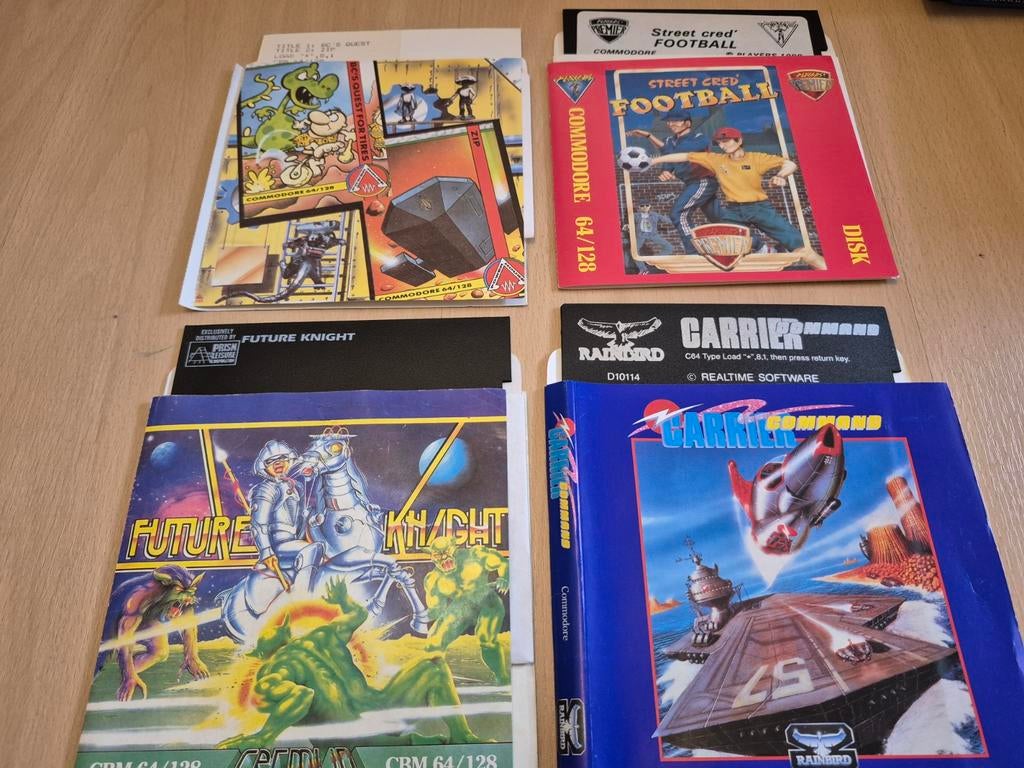 originele Commodore 64 c64 disk spellen 11 euro per stuk, Ophalen of Verzenden, Zo goed als nieuw, Overige formaten, Pop