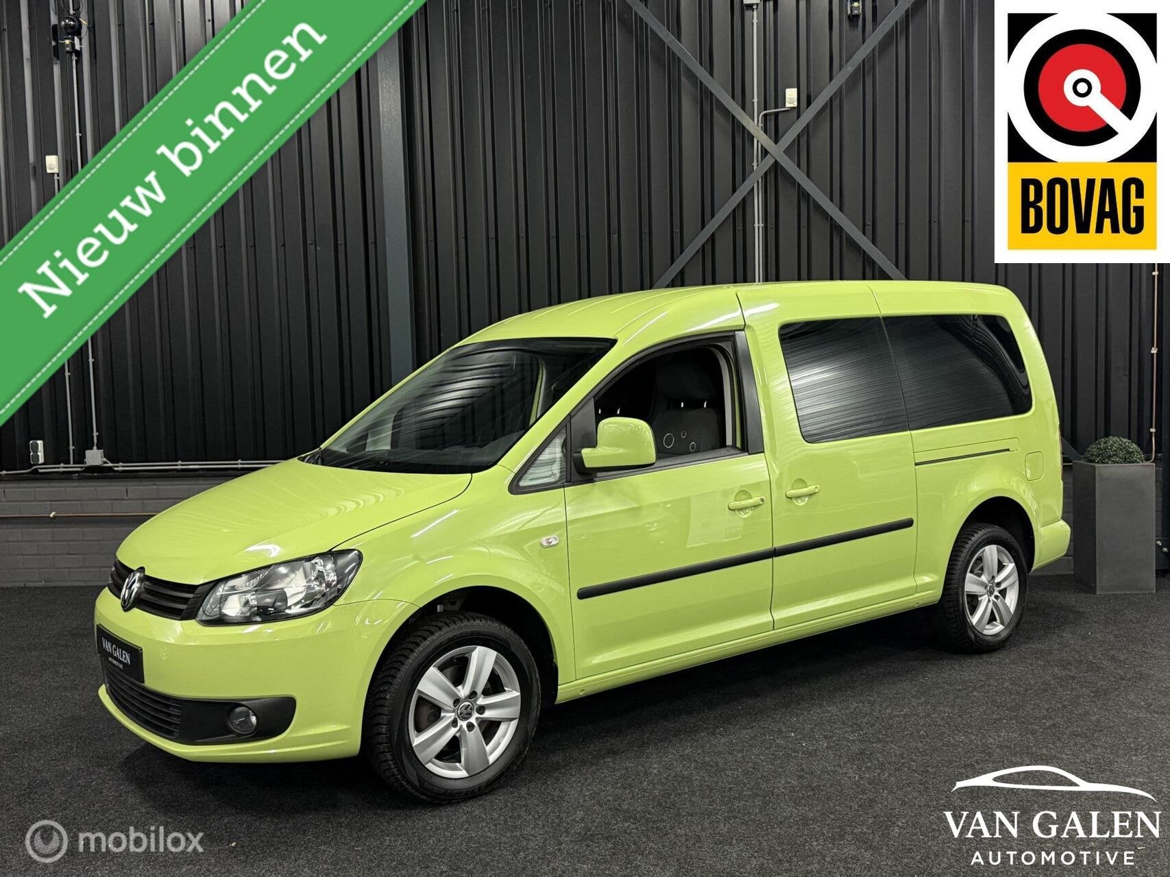 Volkswagen Caddy Maxi 1.2 TSI Airco|Cruise|Navi|Parkeersenso, Auto's, Volkswagen, Voorwielaandrijving, 12 maanden, 15 km/l, Gebruikt