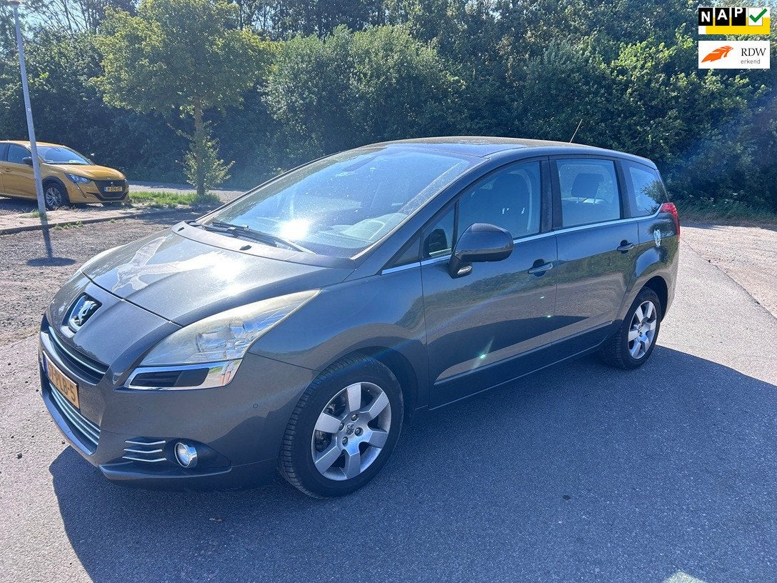 Peugeot 5008 1.6 THP ST 5p. 2011! CLIMA! NAVI! PANORAMA!, Auto's, Euro 5, Stof, Zwart, 1435 kg