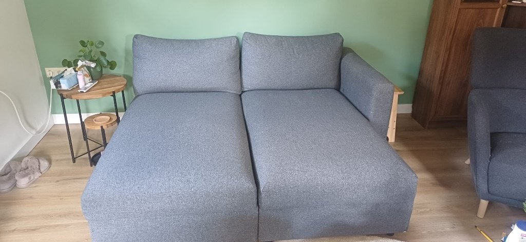 Vimle bank, Huis en Inrichting, Ophalen, Gebruikt, 150 tot 200 cm, Tweepersoons