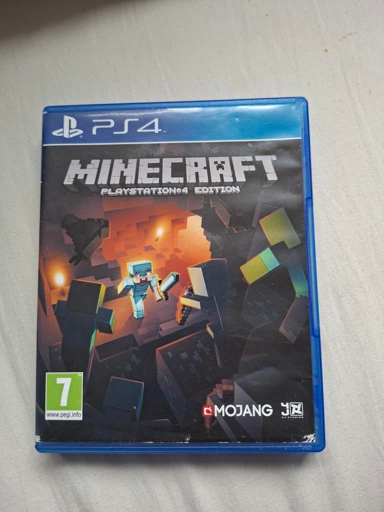 Minecraft, PS4, Spelcomputers en Games, Games | Sony PlayStation 4, Online, Overige genres, Ophalen of Verzenden, Zo goed als nieuw