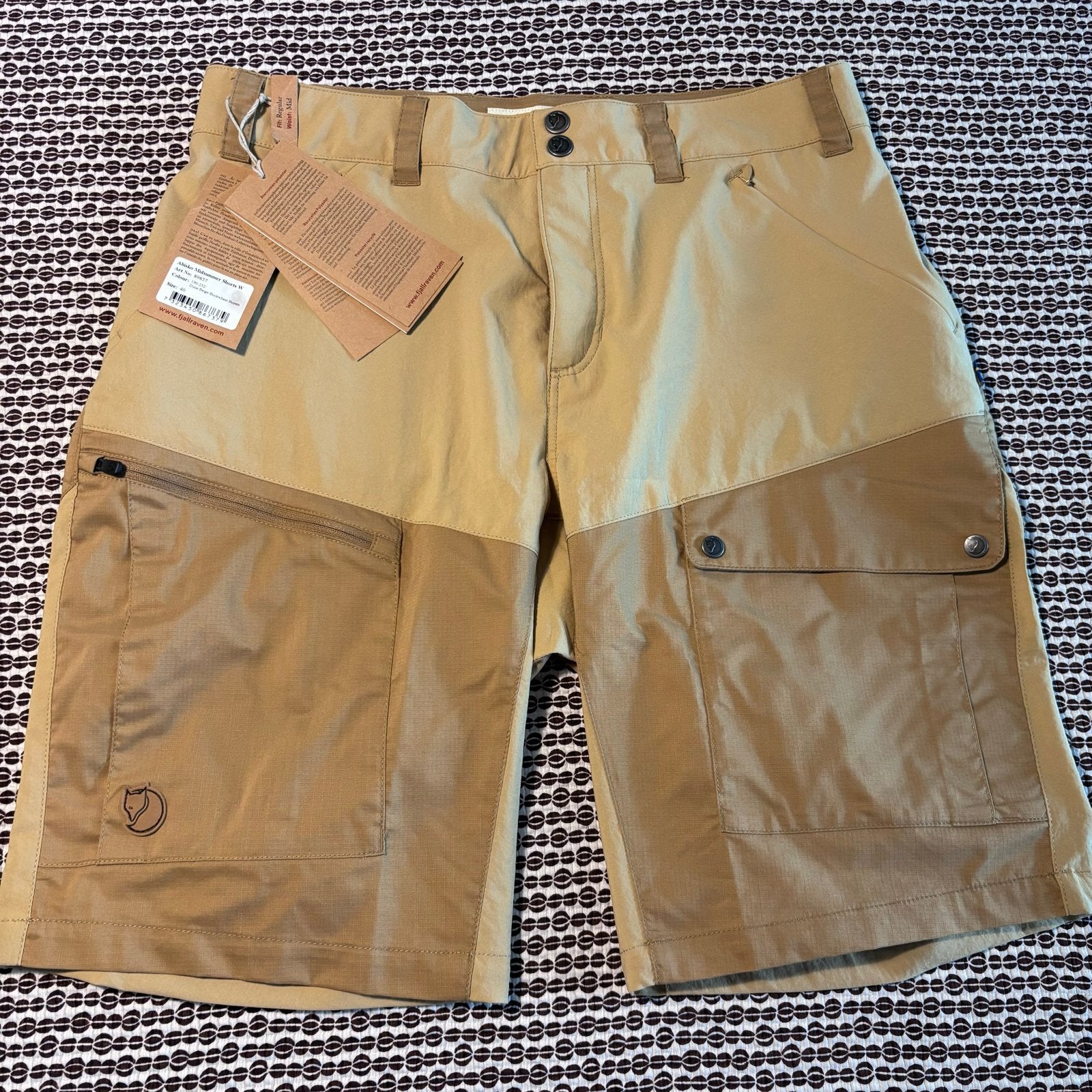 Fjällräven Abisko Midsummer Shorts W & Logo T-shirt W, Ophalen of Verzenden, Nieuw, Kleding