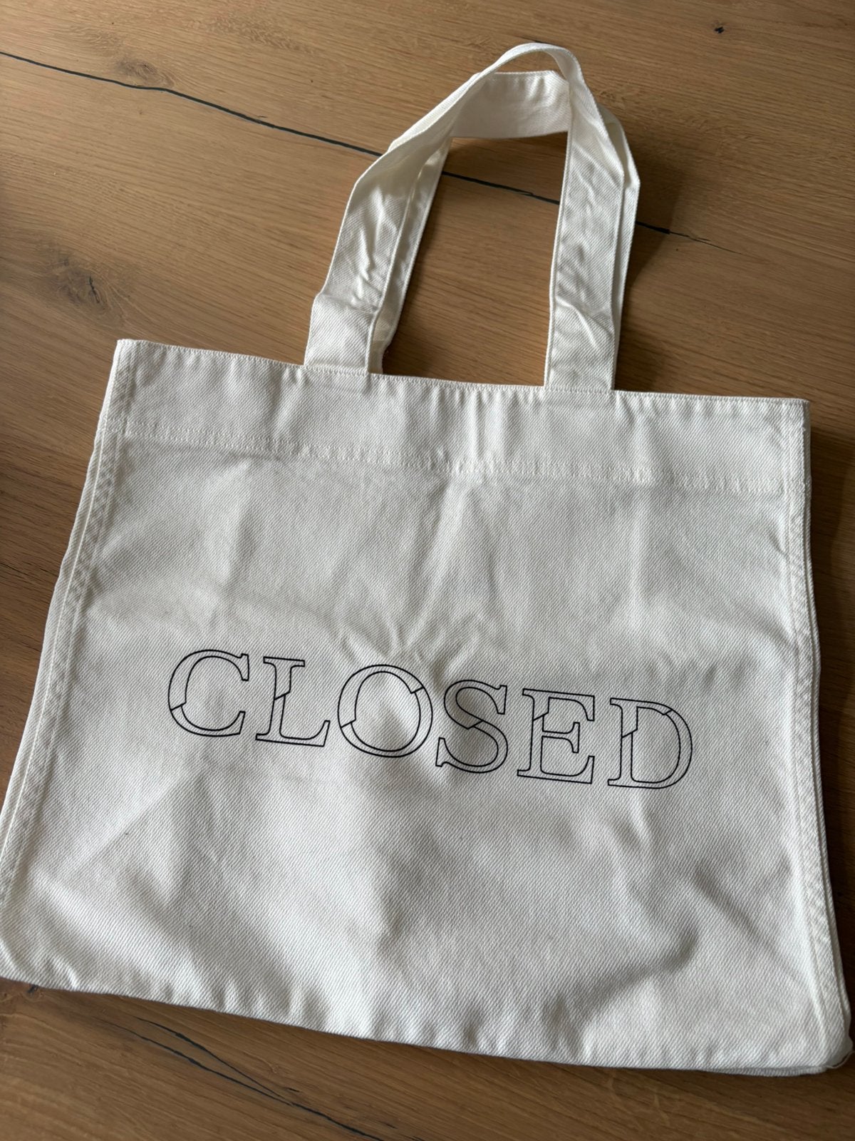 Closed shopper nieuw!, Ophalen of Verzenden, Nieuw, Wit, Shopper