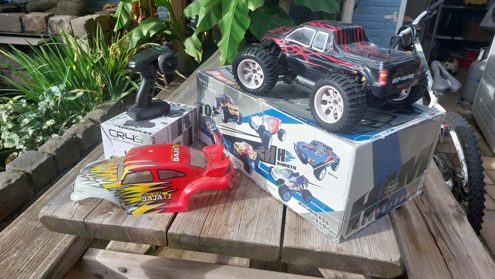 Himoto HI2101 RC auto met 4-kanaals ontvanger en accu, Elektro, Gebruikt, Auto offroad, Ophalen of Verzenden