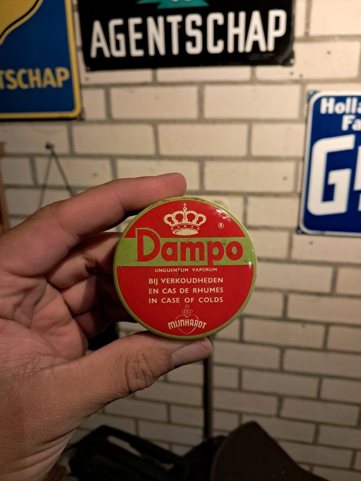 Dampo blikje, Ophalen of Verzenden, Zo goed als nieuw, Overige
