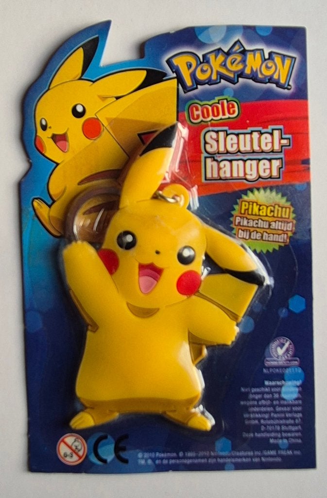 Pokemon Pikachu sleutelhanger (Panini, 2010), Ophalen of Verzenden, Nieuw, Knuffel of Figuurtje