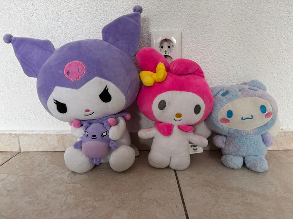 Kuromi, Melody en Cinnamoroll knuffels, Kinderen en Baby's, Ophalen, Overige typen