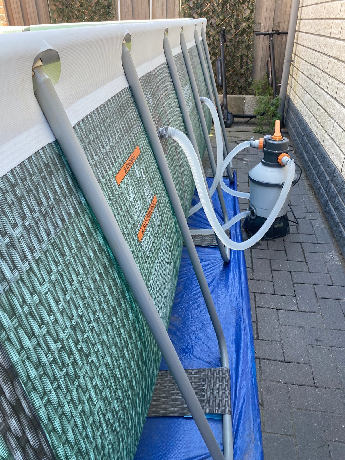 Bestway zwembad  te koop, 200 tot 300 cm, 80 tot 120 cm, Ophalen of Verzenden, Zo goed als nieuw