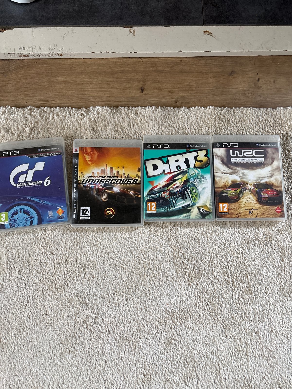 PS3 Race Games: Gran Turismo 6, Dirt 3, WRC, Need for Speed, Ophalen, Gebruikt, 1 speler, Racen en Vliegen