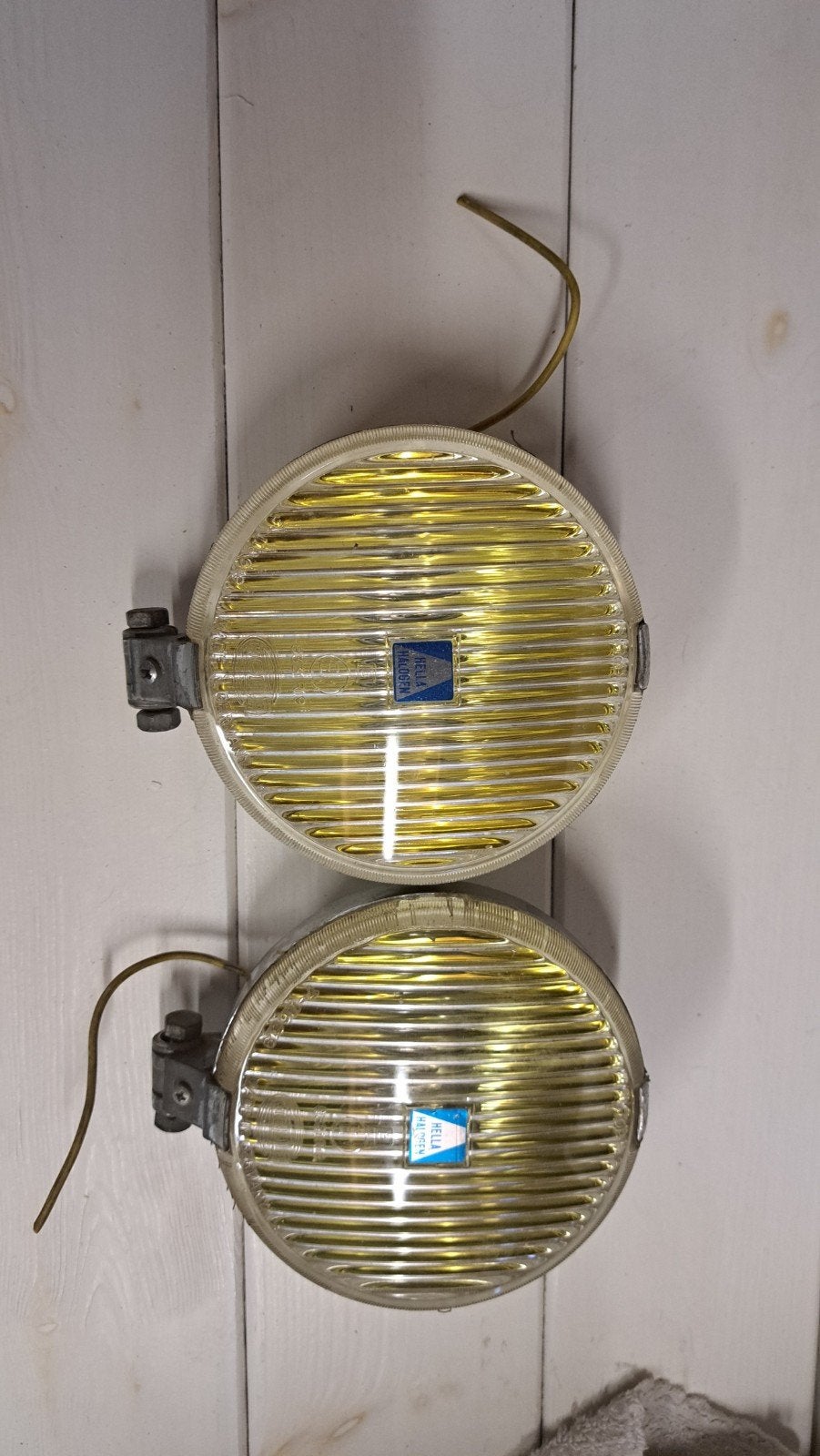 Hella mistlampen set - Geel glas, Ophalen of Verzenden, Gebruikt, Universele onderdelen