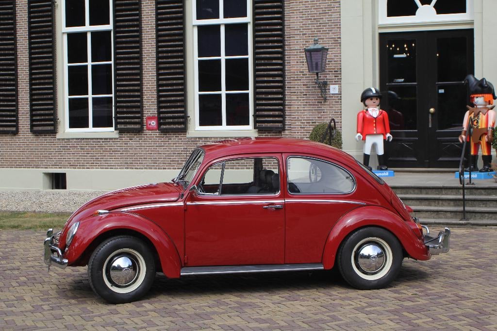 vw kever 1968, Auto's, Zwart, Volkswagen, Handgeschakeld, 44 pk