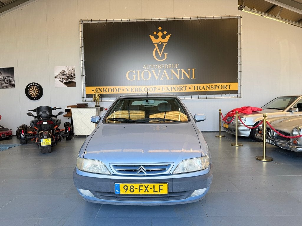 Citroen Xsara 1.6i Plaisir inruil mogelijk, Auto's, Citroën, 4 cilinders, Blauw, 49 €/maand, Bedrijf
