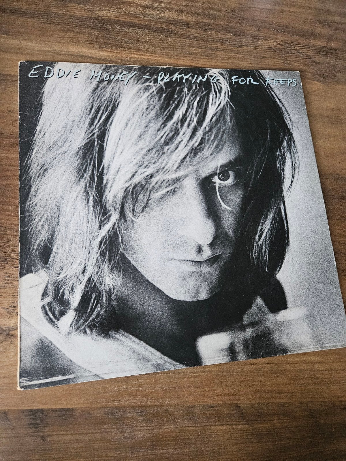 Eddie Money - Playing For Keeps LP (1980) CBS Rock, Gebruikt, 1980 - 1989, Ophalen of Verzenden, 12 inch