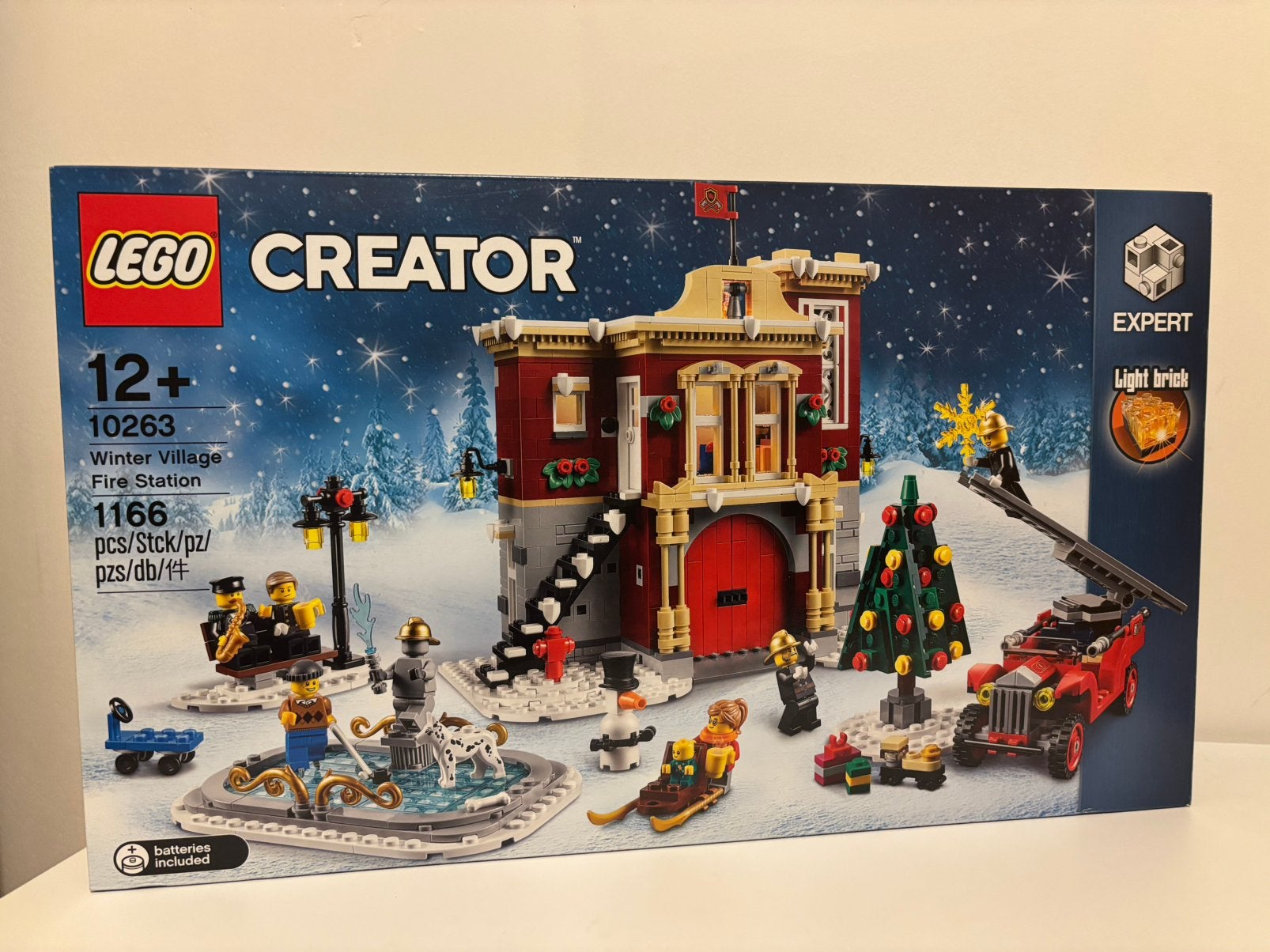 LEGO Winter Village Fire Station 10263 Nieuw, Overige thema's, Lego, Nieuw, Ophalen of Verzenden