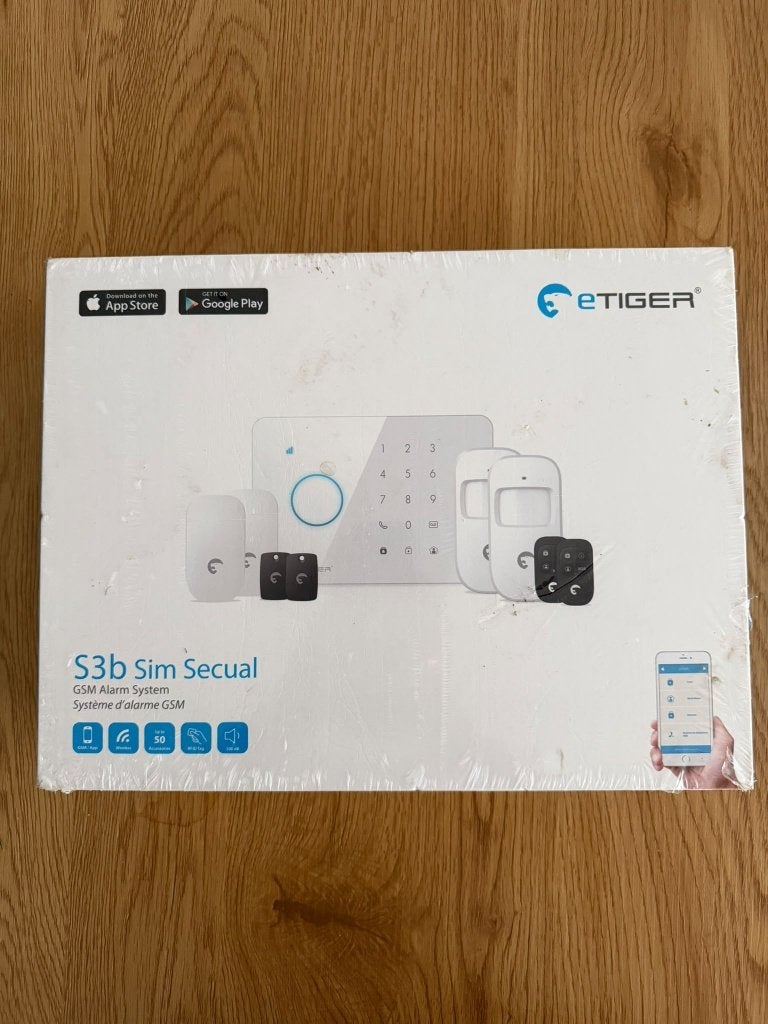 eTIGER S3b Sim Secual GSM alarmsysteem – NIEUW & geseald, Beweging, Nieuw, Ophalen of Verzenden, Compleet systeem