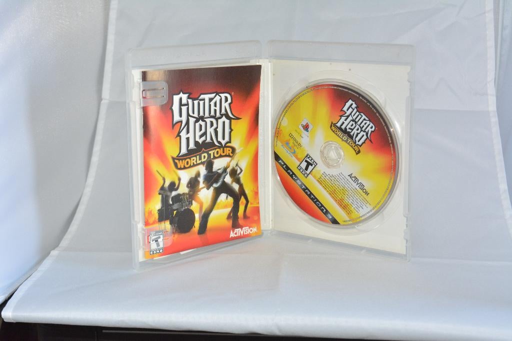Guitar Hero: World Tour — PlayStation 3 (PS3), Muziek, Ophalen of Verzenden, Zo goed als nieuw, 3 spelers of meer