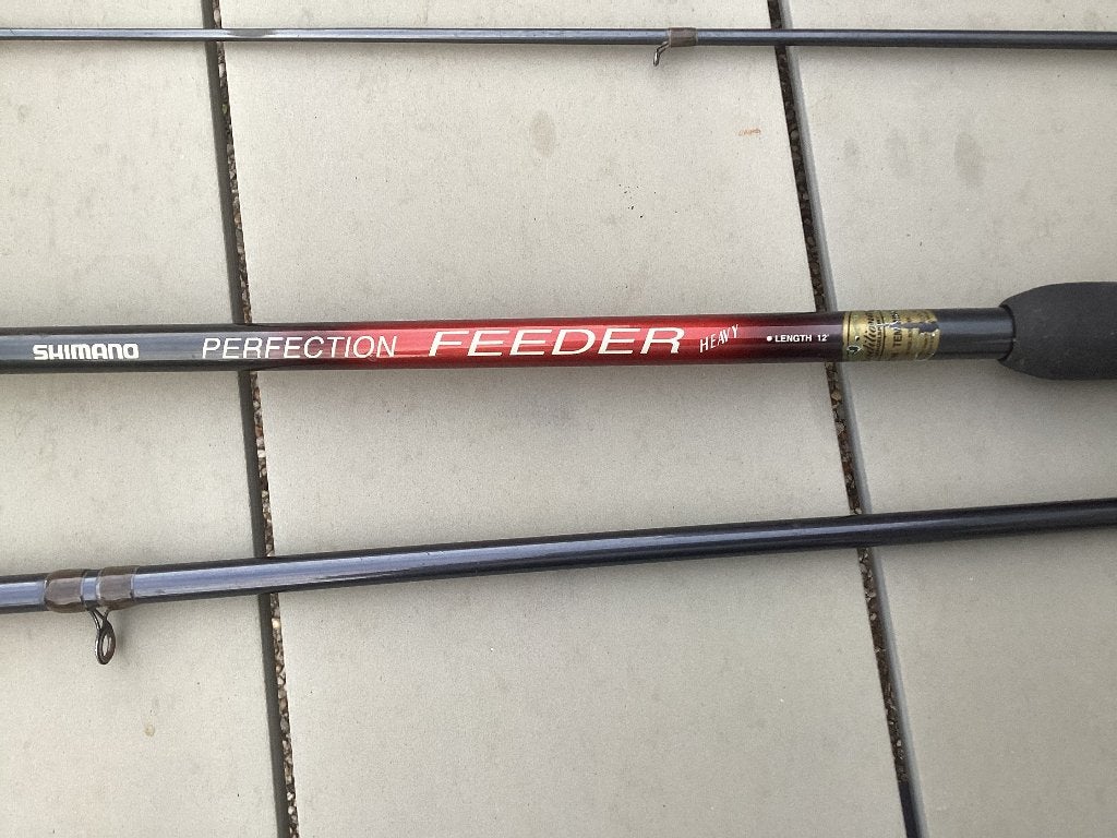 Schimano Feederhengel, Ophalen, Gebruikt, Werphengel