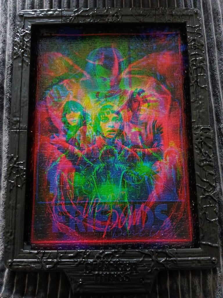 Stranger Things 3D Puzzel met LED Verlichting, Ophalen of Verzenden