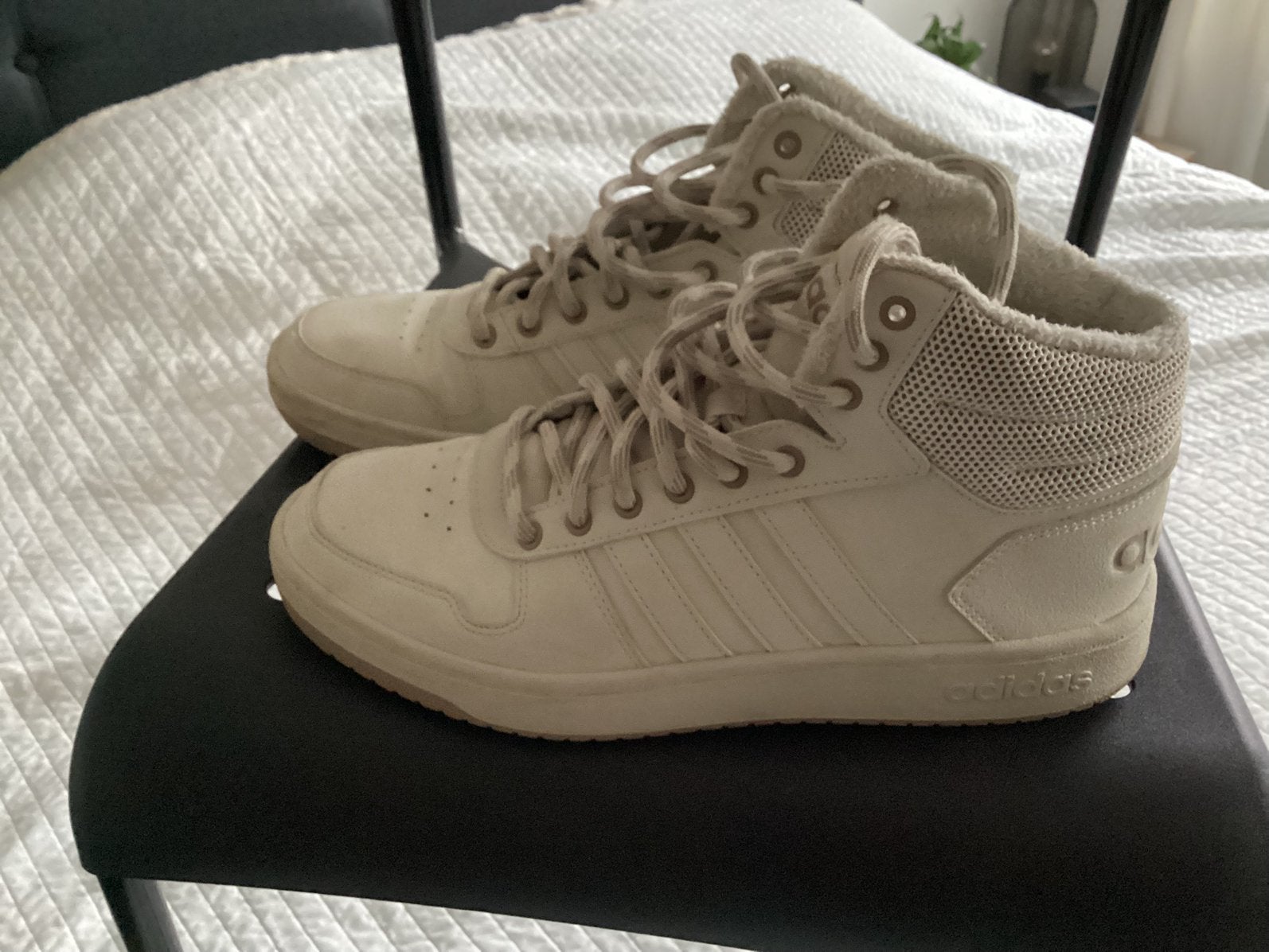Heren hoge schoenen, Ophalen of Verzenden, Zo goed als nieuw, Wit