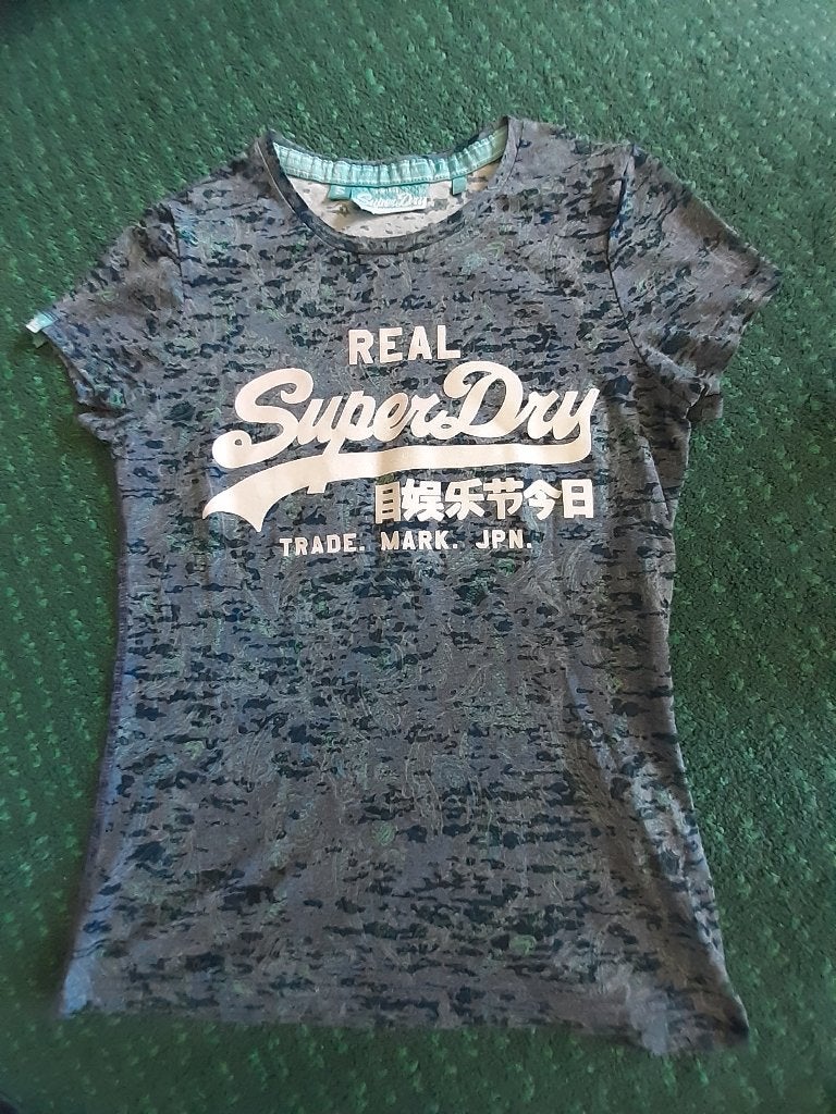 superdry tshirt maat s, Ophalen of Verzenden, Zo goed als nieuw, Korte mouw, Maat 36 (S)
