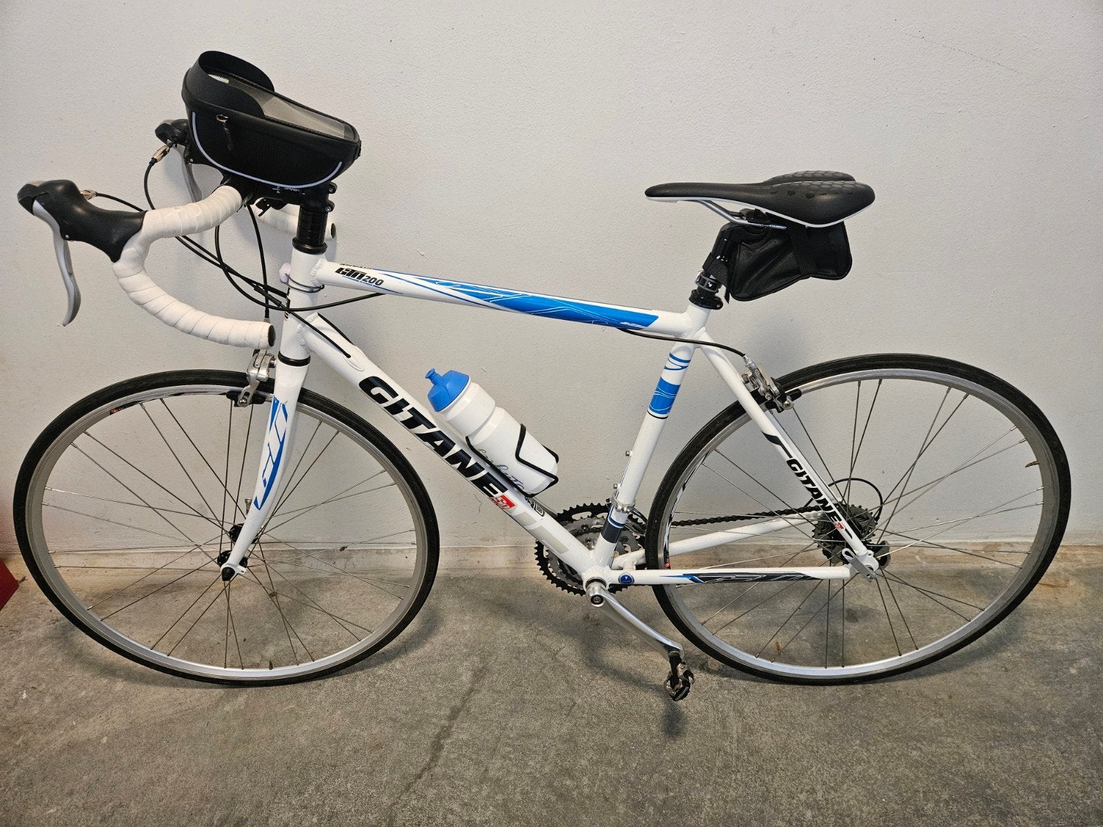 Racefiets, 28 inch, Gebruikt, Velgrem, Aluminium