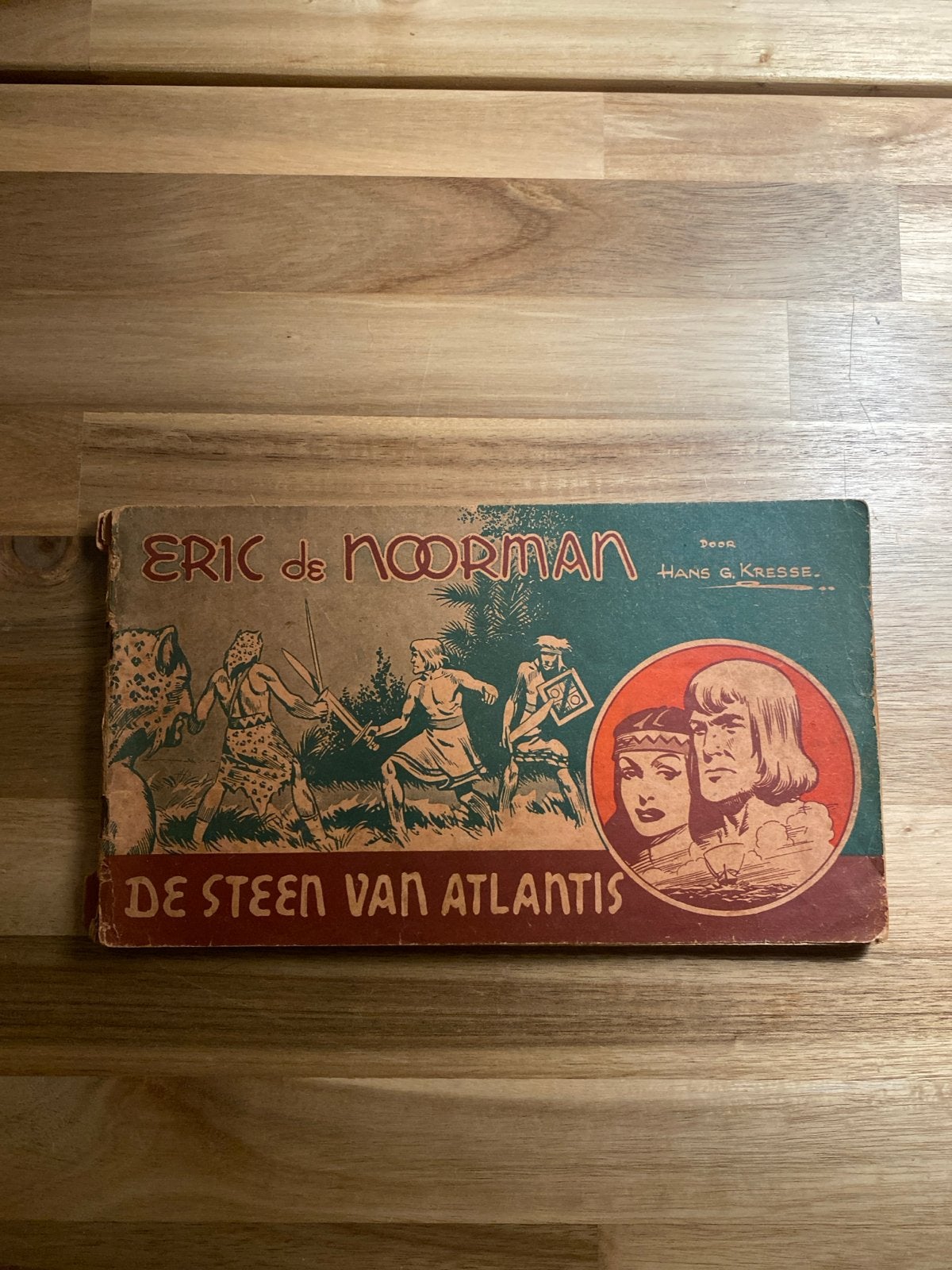 Eric de Noorman - De Steen van Atlantis (deel 1), Boeken, Eén stripboek, Ophalen of Verzenden, Gelezen