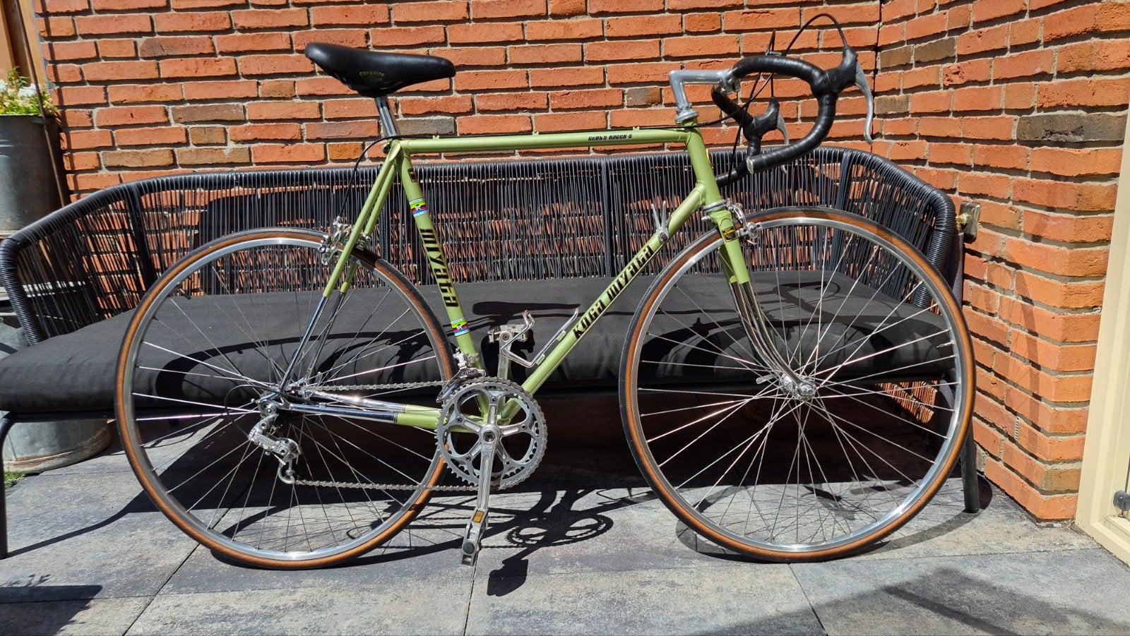 Vintage Koga Miyata Racefiets 58cm - Klassieker 1979, Fietsen en Brommers, Fietsen | Racefietsen, Ophalen, Gebruikt, 57 tot 61 cm