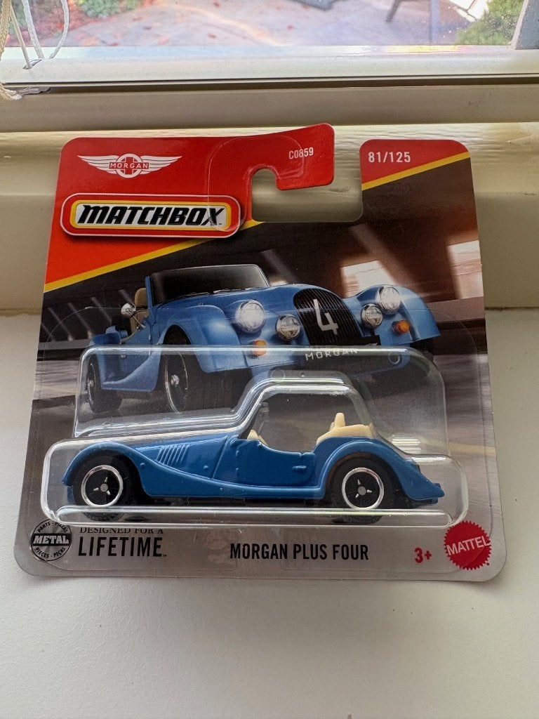 Matchbox Morgan PLus Four, Ophalen of Verzenden, Nieuw, Auto