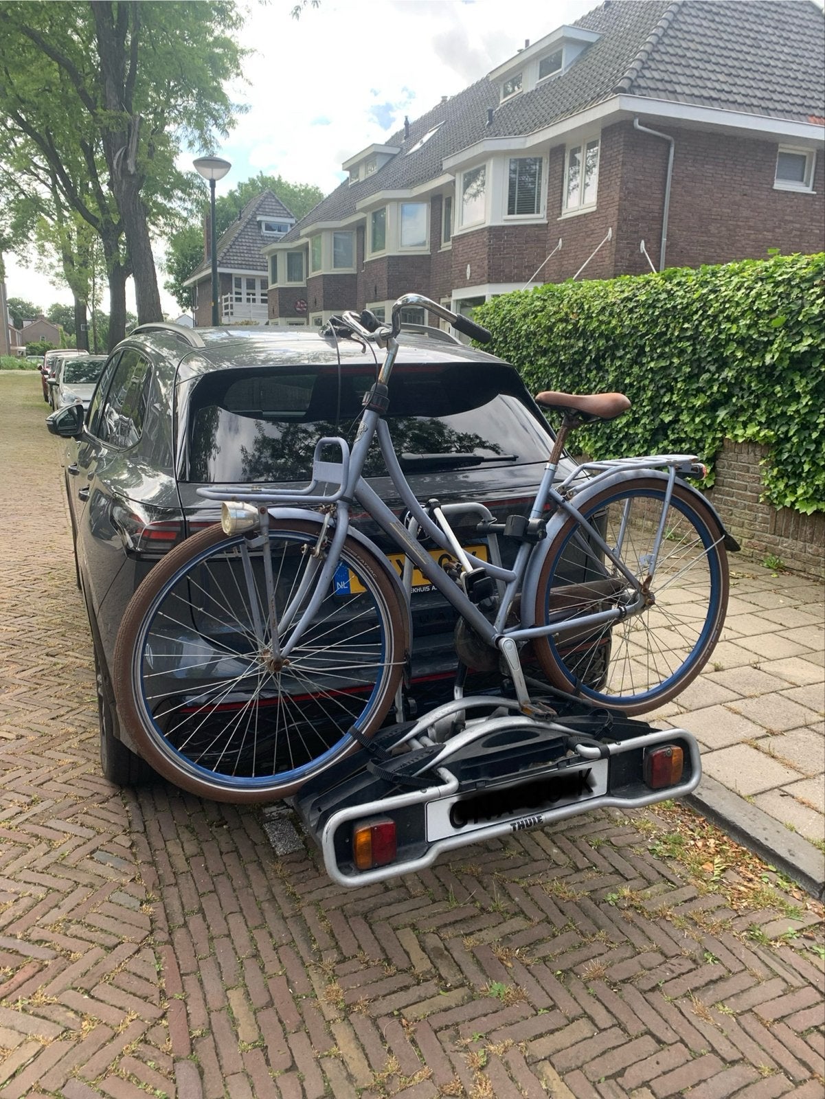 Thule Fietsendrager Euroclassic voor Trekhaak - Gebruikt, Auto diversen, Fietsendragers, Ophalen, 2 fietsen, Gebruikt, Trekhaakdrager