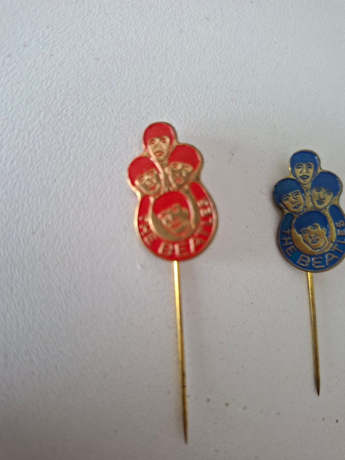 Vintage The Beatles Speldjes - Set van 3, Ophalen of Verzenden, Gebruikt, Overige onderwerpen, Speldje of Pin