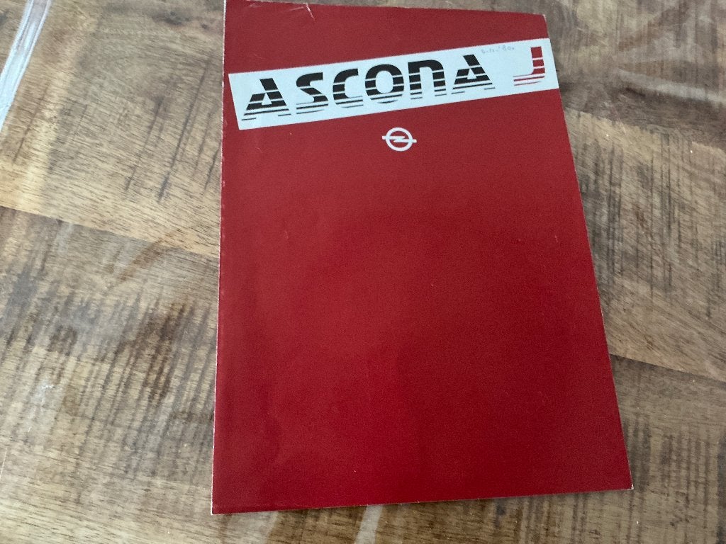 Opel Ascona J 04 1980, Ophalen of Verzenden, Zo goed als nieuw, Opel