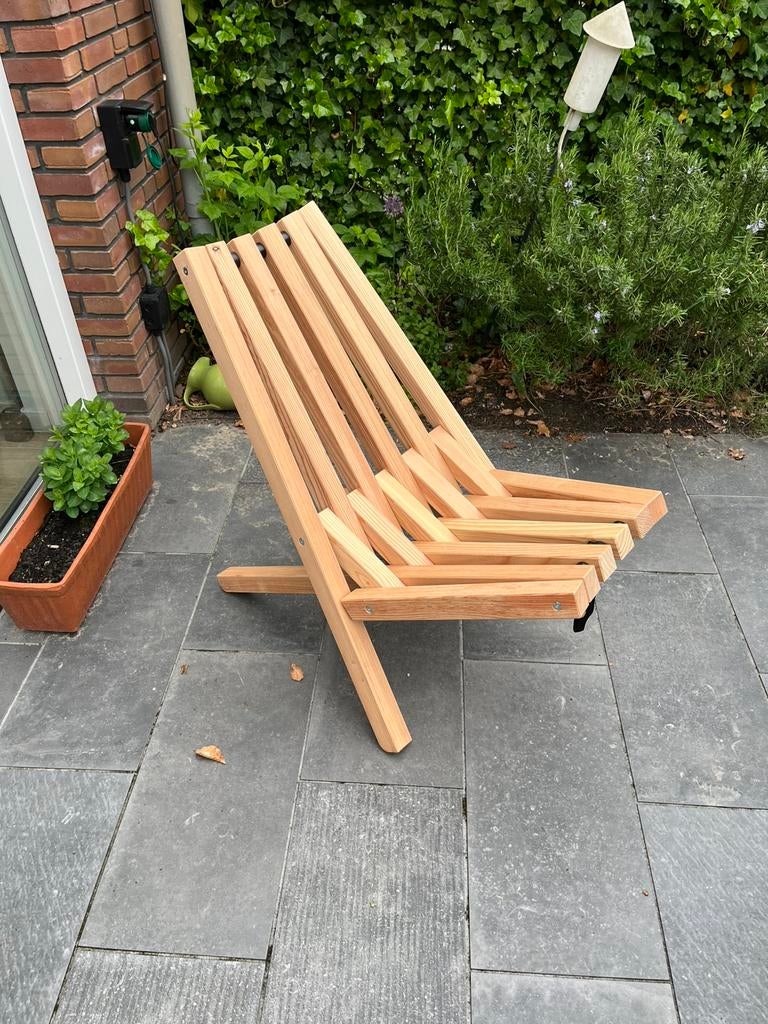 Weltevree Fieldchair, Tuin en Terras, Ligbedden, Ophalen, Nieuw, Hout, Inklapbaar