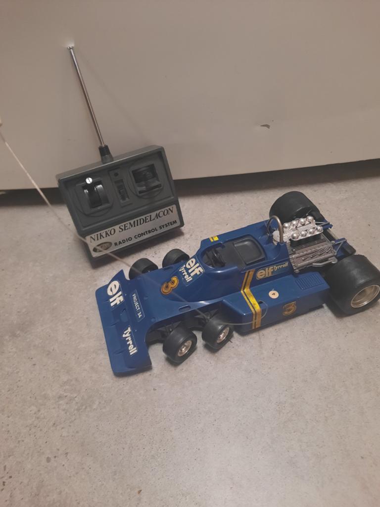 Vintage retro  Nikko f1 ford tyrrell formule1, Hobby en Vrije tijd, Elektro, Gebruikt, Ophalen of Verzenden, Auto onroad