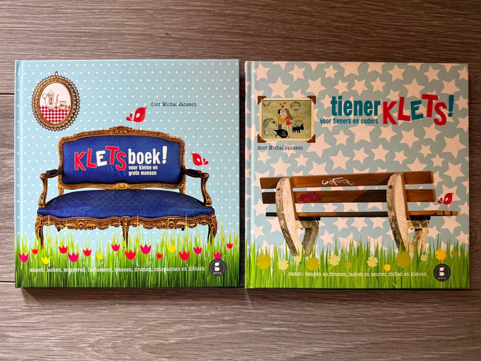 Kletsboeken – Kletsboek & Tienerklets – mooie set, Boeken, Ophalen of Verzenden, Zo goed als nieuw, Fictie algemeen