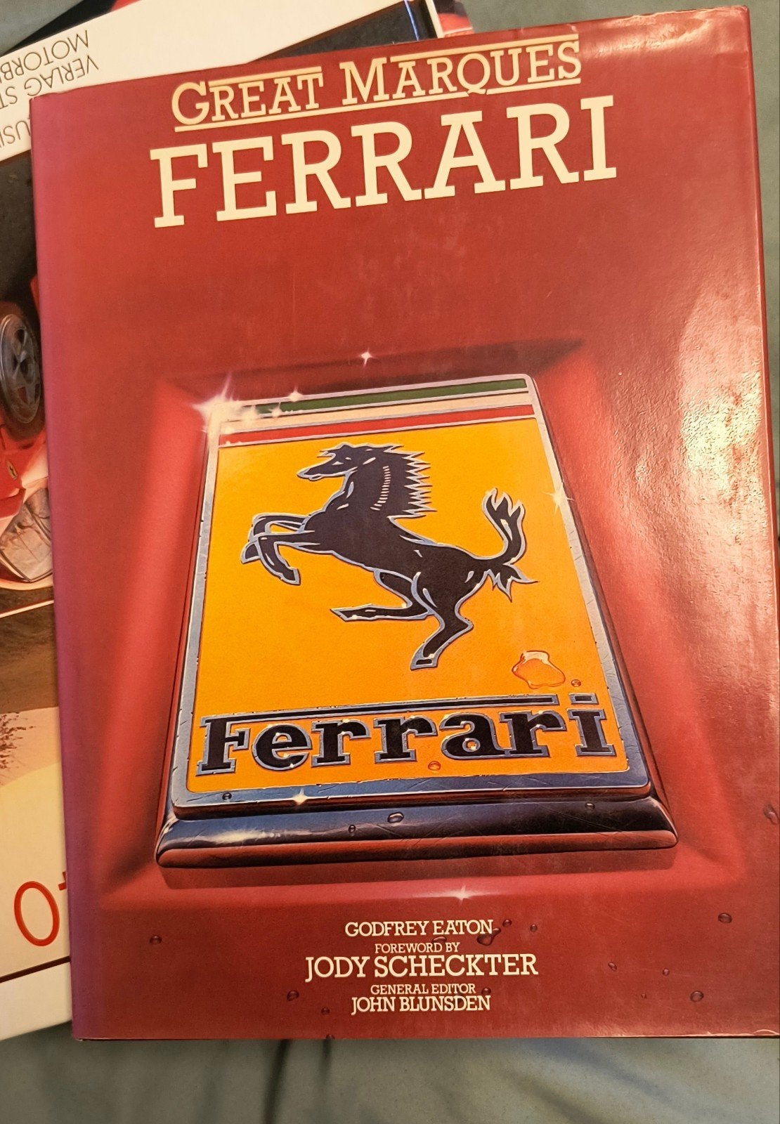 Great Marques Ferrari Boek - Godfrey Eaton, Ophalen of Verzenden, Gelezen, Ferrari, Godfrey Eaton