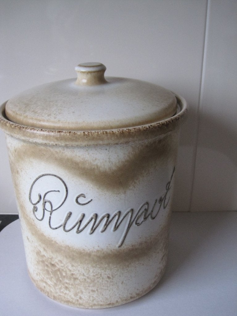 Rumtopf ( Deens: Romkrukke ), Voorraadpot, Ophalen of Verzenden, Zo goed als nieuw, Steen/keramiek