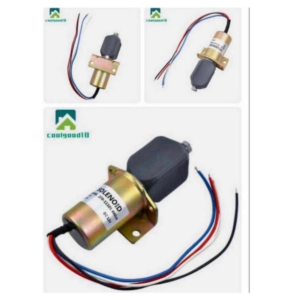 270-11101 4-draad Uitlaat Solenoid Corsa Marine elektrisch, Hobby en Vrije tijd, Nieuw, Ophalen of Verzenden, H, H