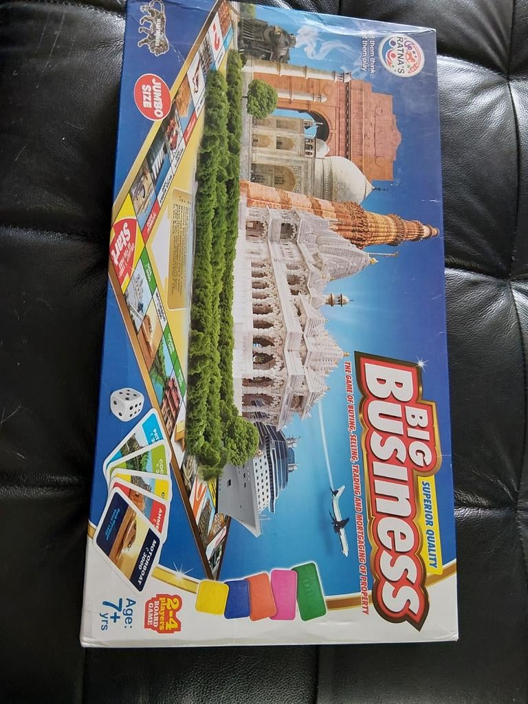 Big Business Bordspel - Jumbo Size, Hobby en Vrije tijd, Gezelschapsspellen | Bordspellen, Een of twee spelers, Ophalen of Verzenden