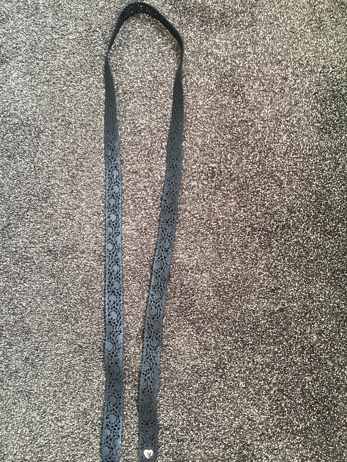 Twin Set zwarte leren strik riem nieuw, Nieuw, Tailleriem, Ophalen of Verzenden, 3 tot 5 cm