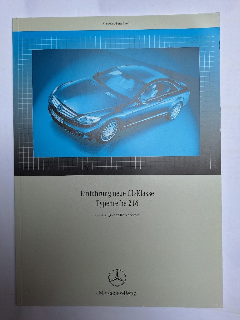 Mercedes Benz introductie folder CL klasse C216, Boeken, Auto's | Folders en Tijdschriften, Nieuw, Mercedes, Ophalen of Verzenden