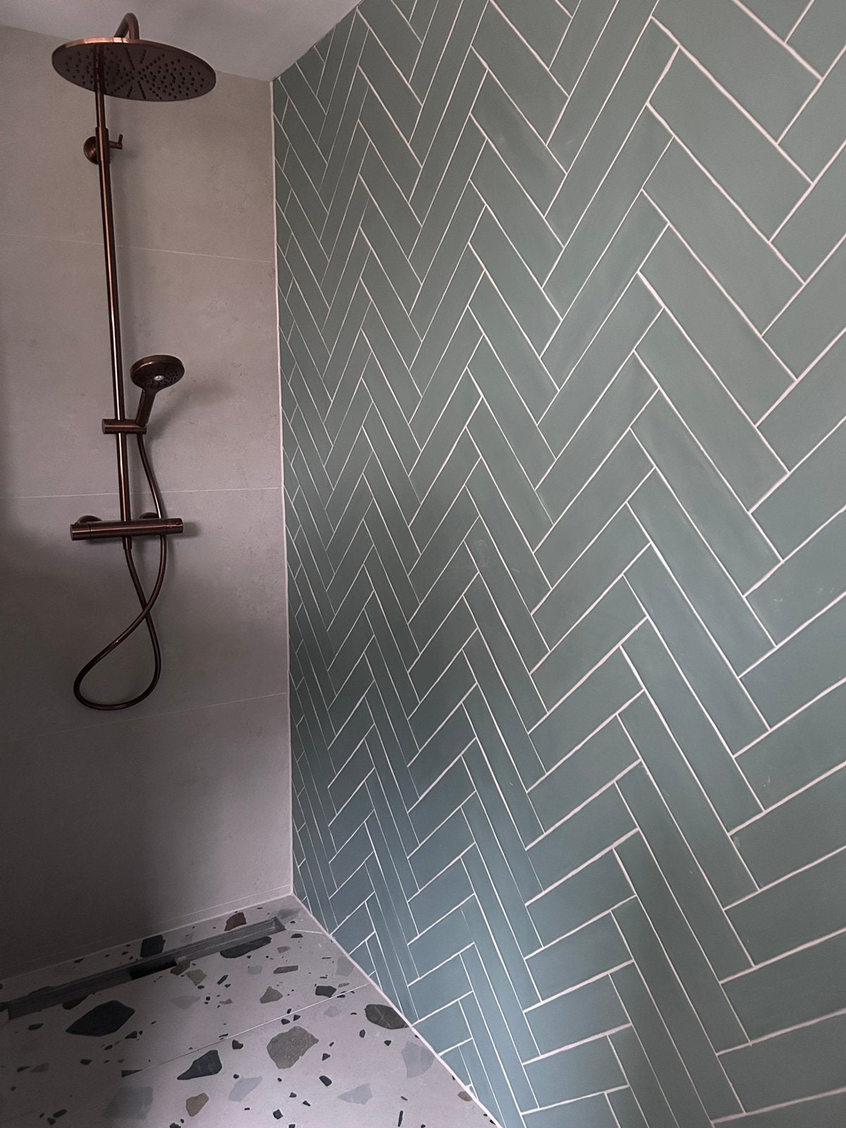 Tebe Ceramica tegels vintage jade mate, Doe-het-zelf en Verbouw, Tegels, Ophalen, Minder dan 5 m², Wandtegels, Keramiek