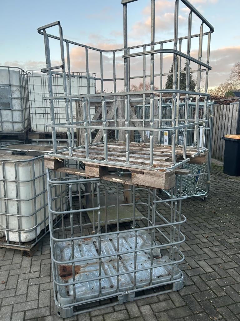haardhout kratten | opslag kratten | krat., Minder dan 3 m³, Ophalen, Blokken