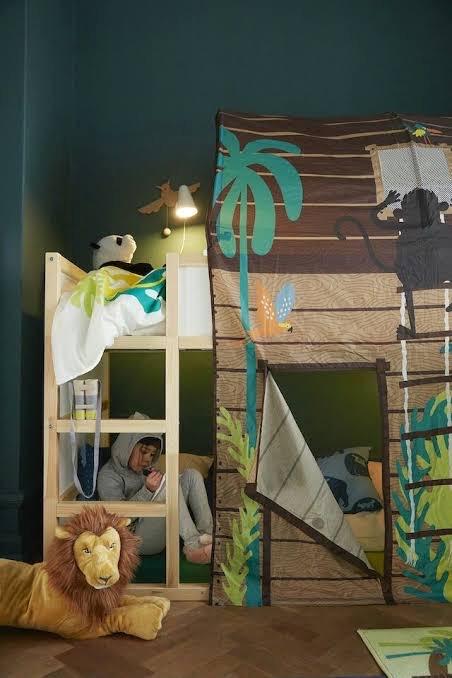 IKEA Kura bedtent jungle/boomhut, Ophalen of Verzenden, Gebruikt, Overige typen
