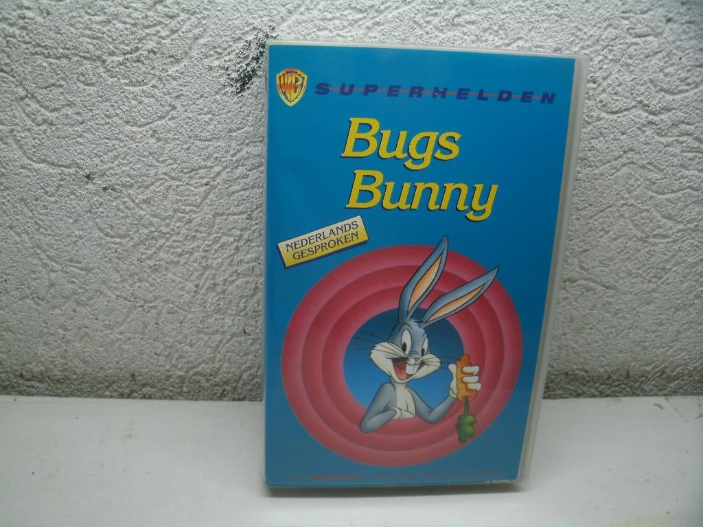 vhs 108a bugs bunny supper helden, Alle leeftijden, Ophalen of Verzenden, Zo goed als nieuw