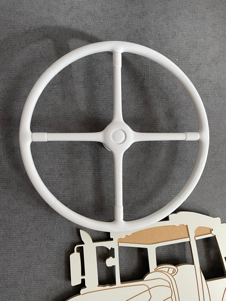 3D Geprint DAF Stuur Decoratie, Auto-onderdelen, Vrachtwagen-onderdelen, DAF, Nieuw, Ophalen of Verzenden