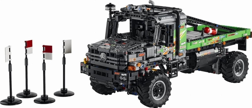 LEGO Technic 42129 4x4 Mercedes Zetros Trial Truck Control+, Lego, Ophalen of Verzenden, Zo goed als nieuw, Technic