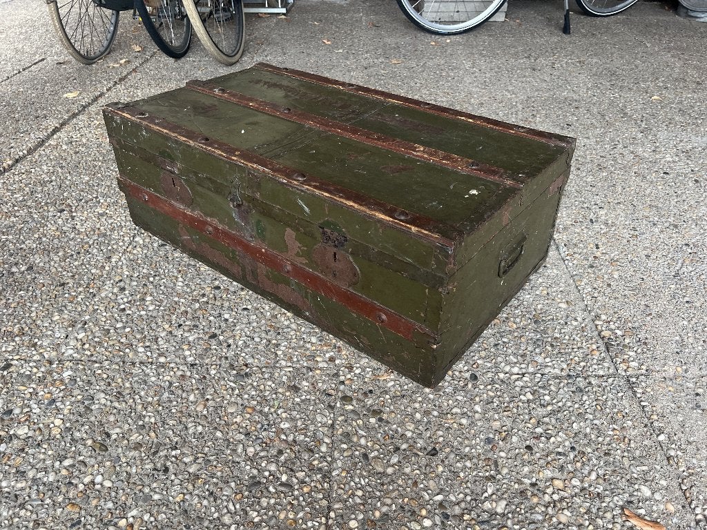 Dekenkist Groen - 85x50x30cm, Huis en Inrichting, Woonaccessoires | Kisten, Ophalen, Minder dan 50 cm, Gebruikt, 50 tot 100 cm