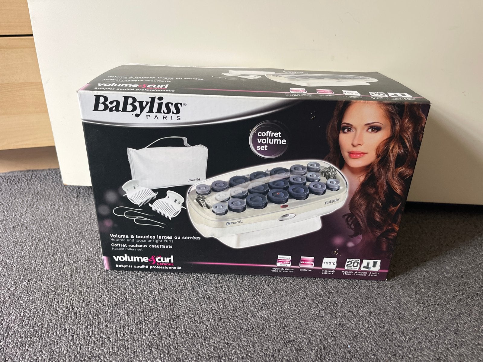 BaByliss Volume & Curl Set - Nieuw in doos, Ophalen of Verzenden, Nieuw, Krultang of Stijltang